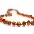 Baby teething amber necklaces
